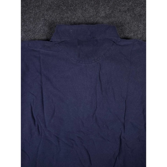 DB Basics Shirt Mens Medium‎ M Button Polo Collared Regular Fit Cotton Blue - Picture 9 of 11